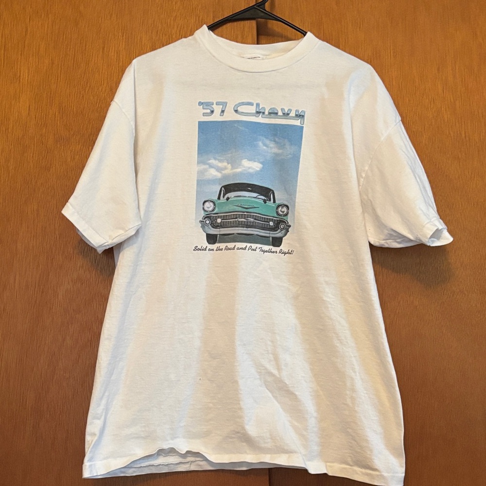 Hallmark White '57 Chevy Graphic Tee